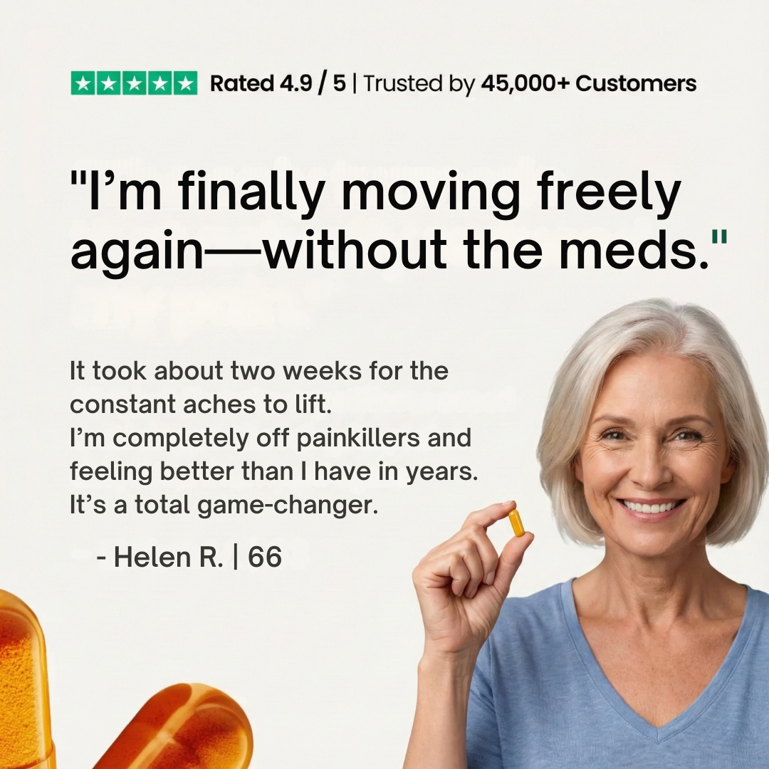 OrthoBotanics© Turmeric Curcumin Capsules (1,000mg)